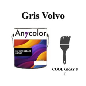 PINTURA ARQUITECTONICA - 152801-GLOSS-GRIS-VOLVO