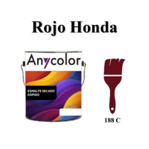 PINTURA ARQUITECTONICA - 152801-GLOSS-ROJO-HONDA